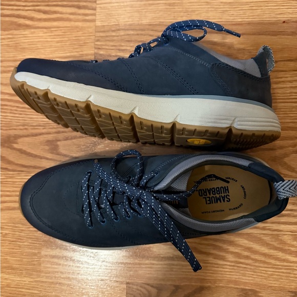 Samuel Hubbard new Blue Suede Sneakers with Rubber Sole - Picture 6 of 6